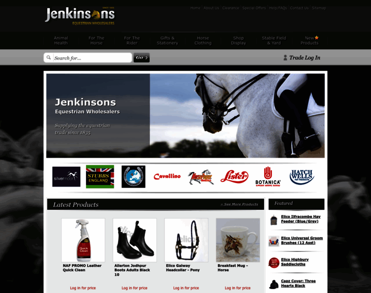 Jenkinsonsequestrian.co.uk thumbnail