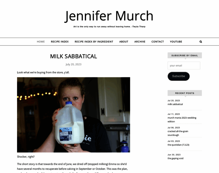 Jennifermurch.com thumbnail