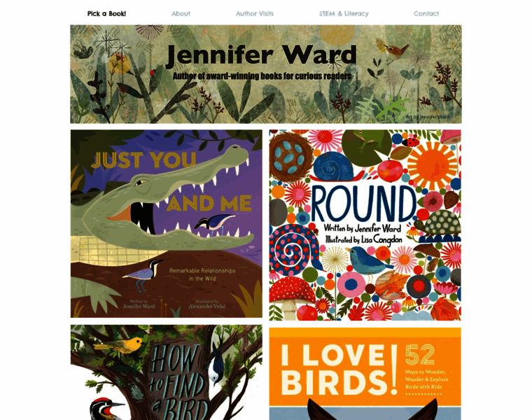 Jenniferwardbooks.com thumbnail