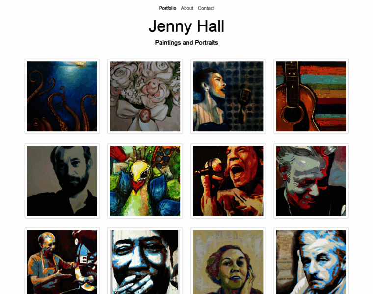 Jennyhallart.com thumbnail