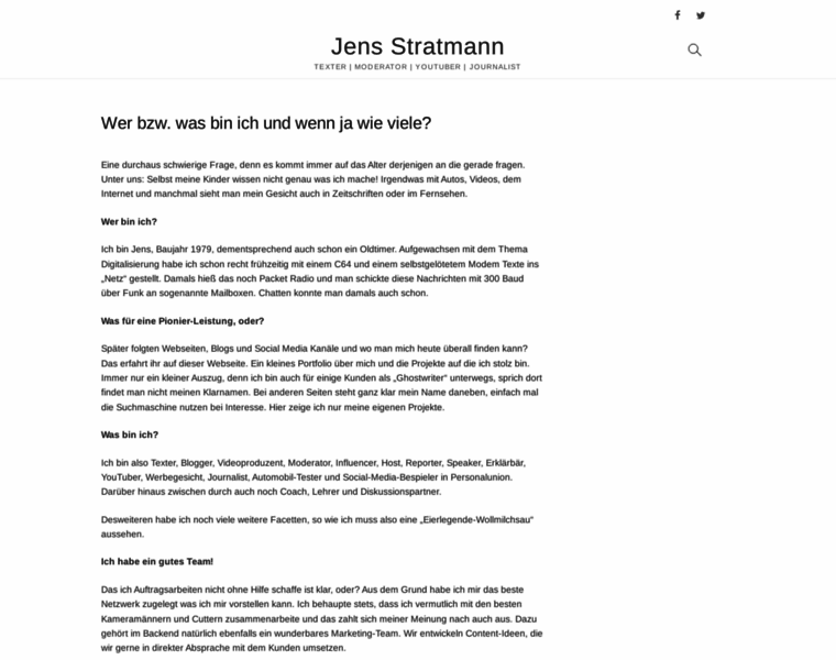 Jens-stratmann.de thumbnail