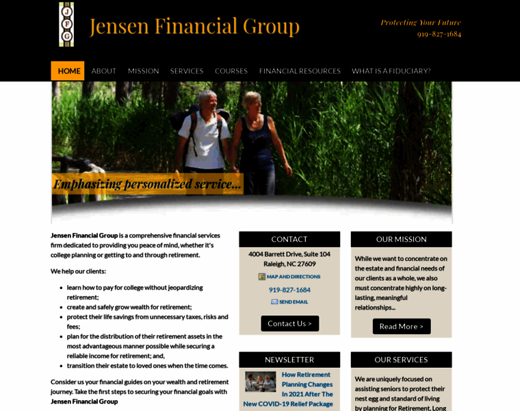 Jensenfinancialgroup.net thumbnail