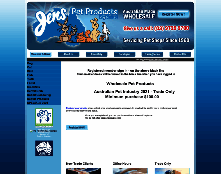 Jenspetproducts.com.au thumbnail