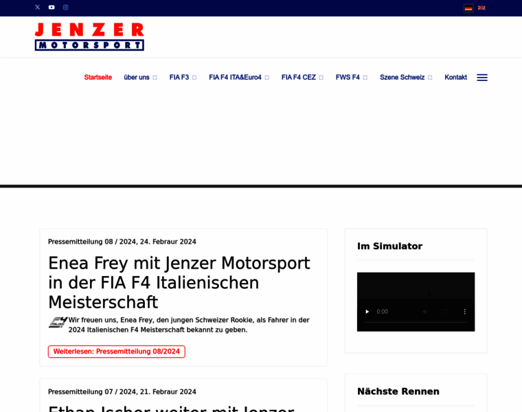 Jenzermotorsport.ch thumbnail