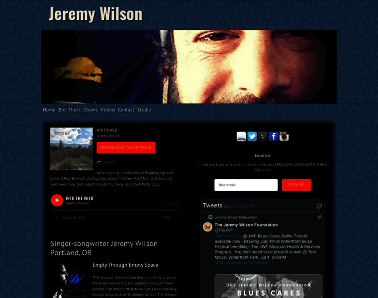 Jeremy-wilson.com thumbnail