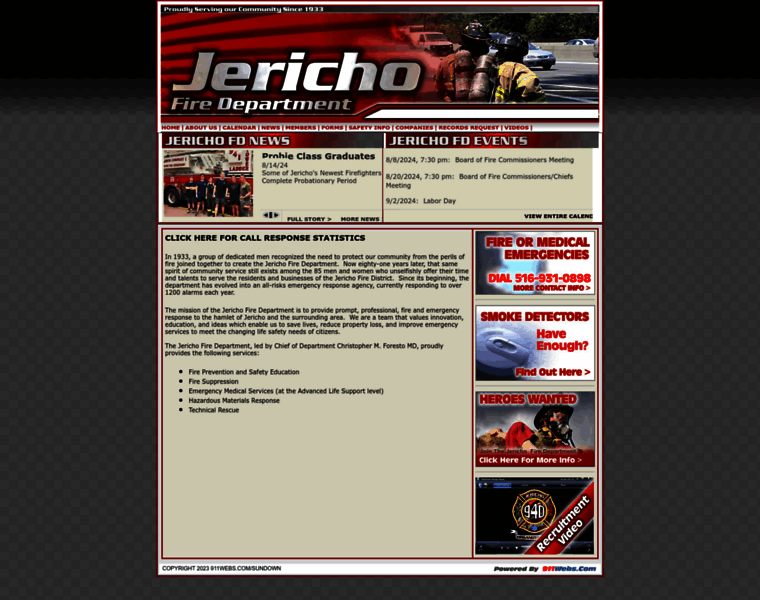 Jerichofd.com thumbnail