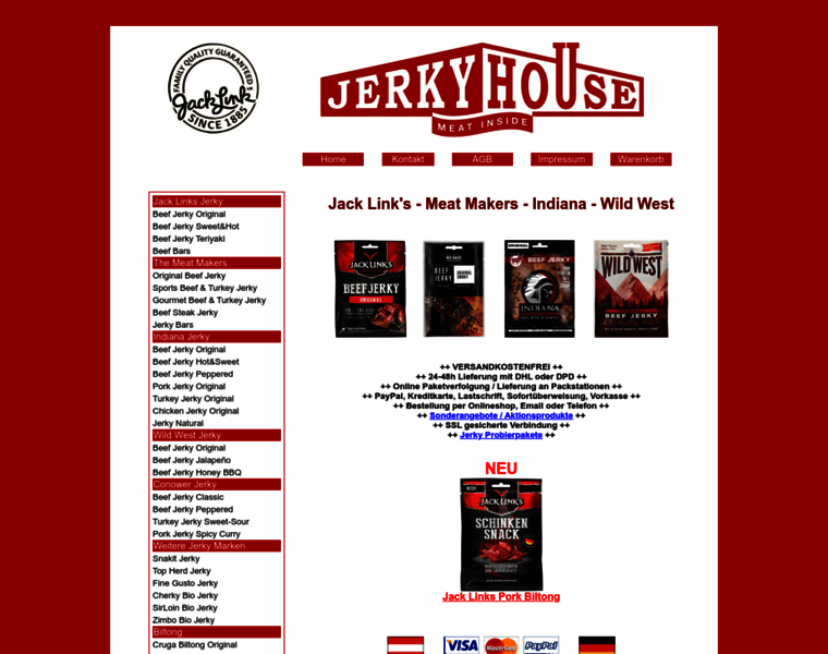 Jerky-house.de thumbnail