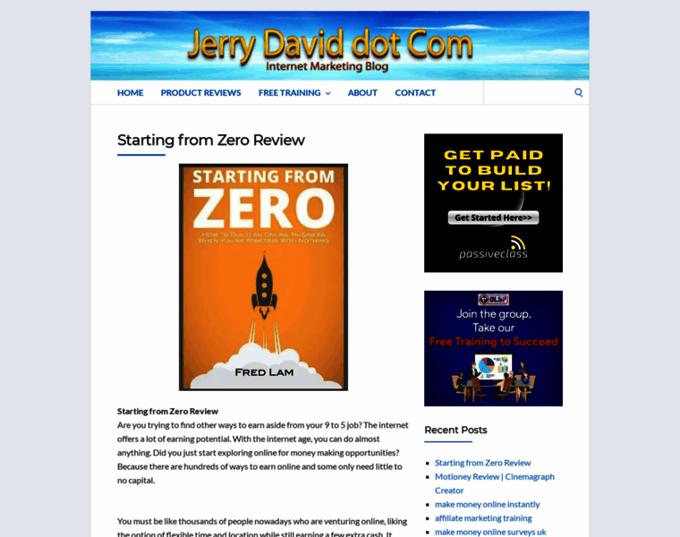 Jerrydavid.com thumbnail