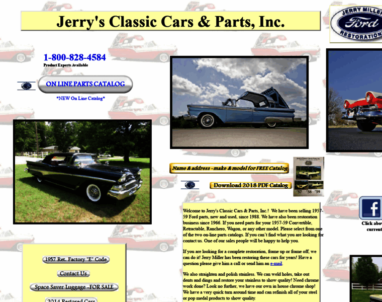 Jerrysclassiccars.com thumbnail
