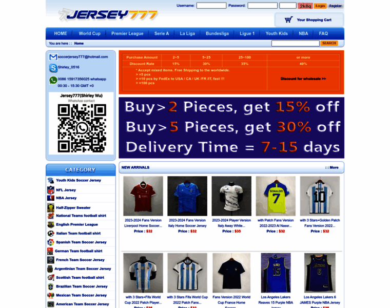 Jersey777.net thumbnail