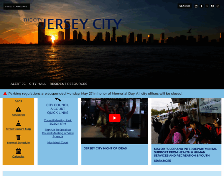 Jerseycitynj.gov thumbnail