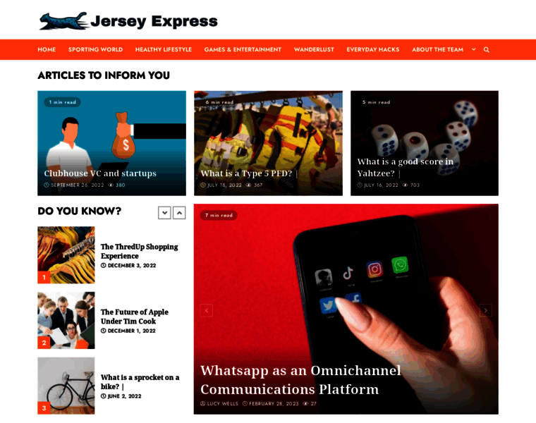 Jerseyexpress.net thumbnail
