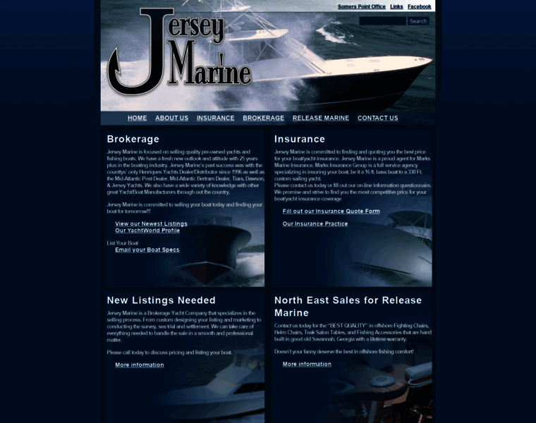 Jerseymarine.com thumbnail