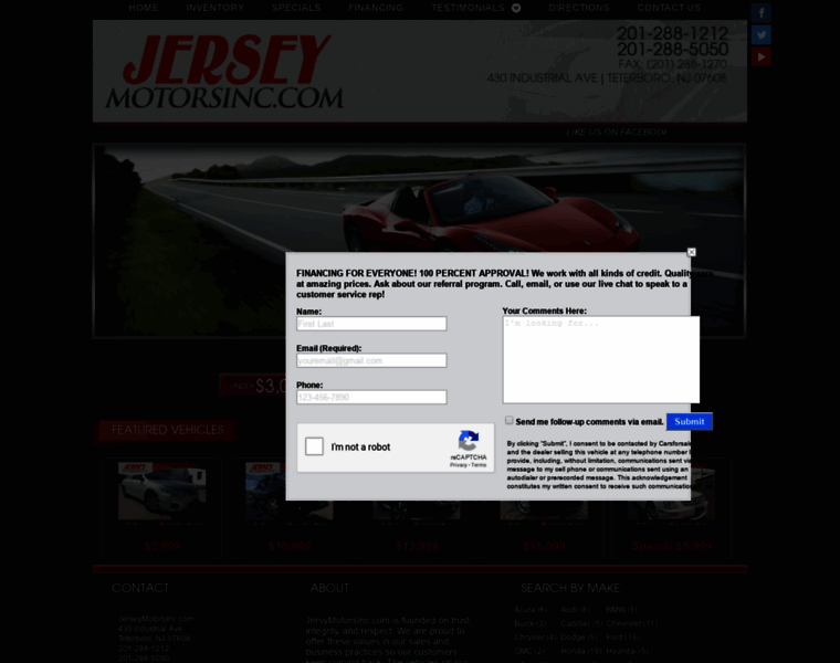 Jerseymotor.com thumbnail