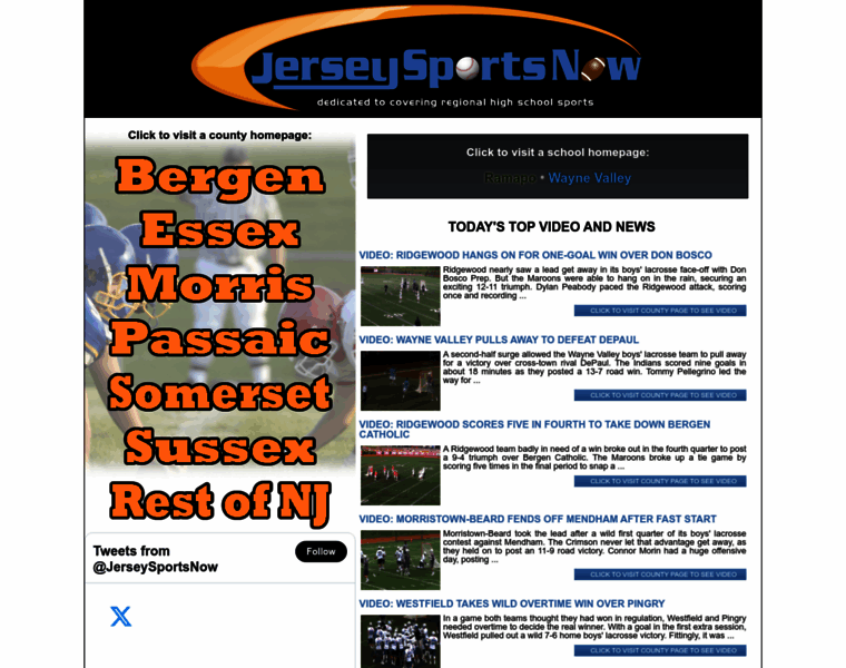 Jerseysportsnow.com thumbnail