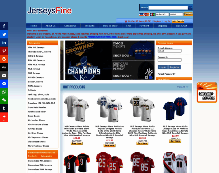 Jerseysshop.net thumbnail