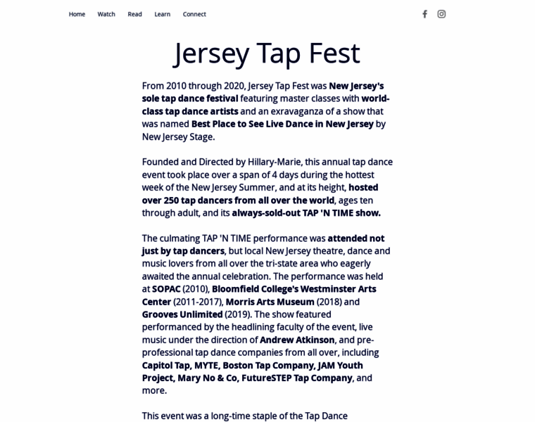 Jerseytapfest.com thumbnail
