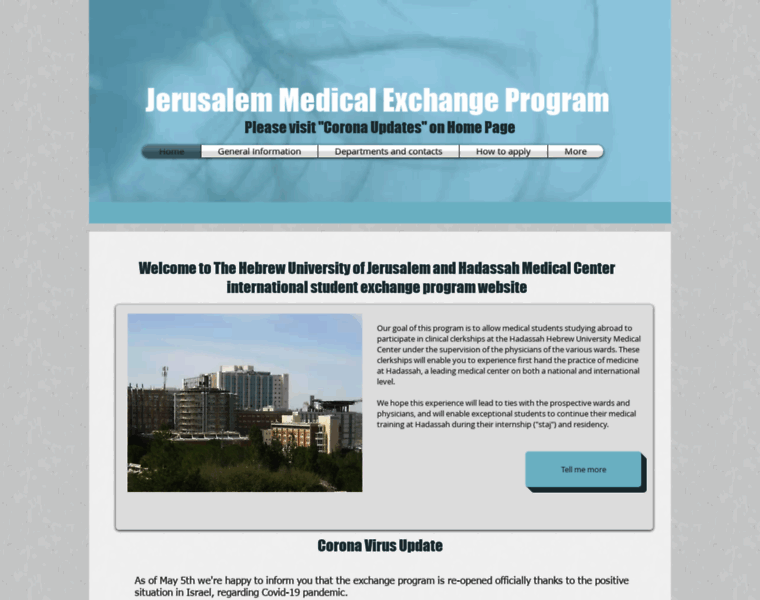 Jerusalemmedexchange.com thumbnail