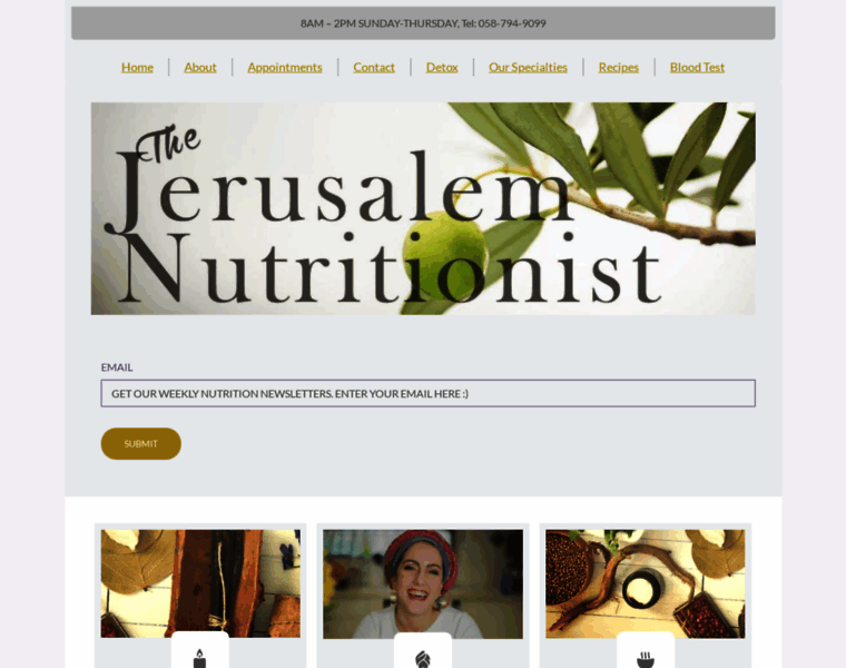 Jerusalemnutritionist.com thumbnail
