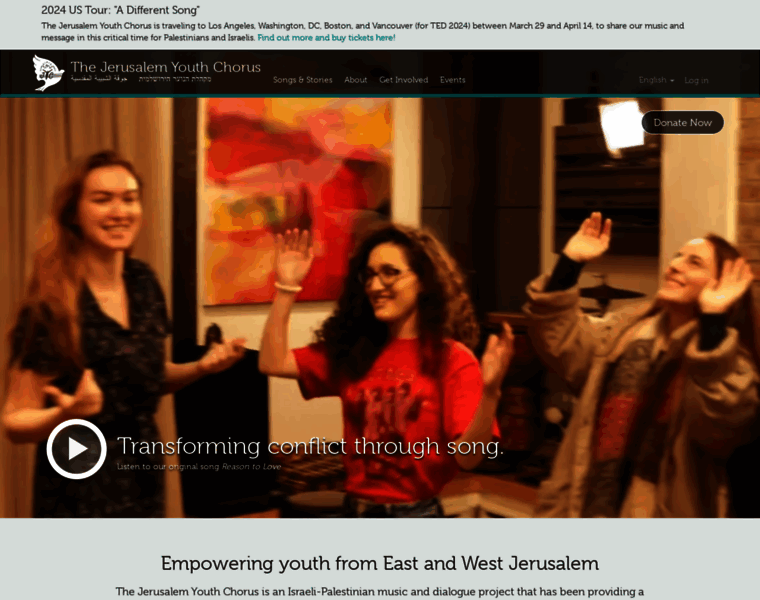 Jerusalemyouthchorus.org thumbnail