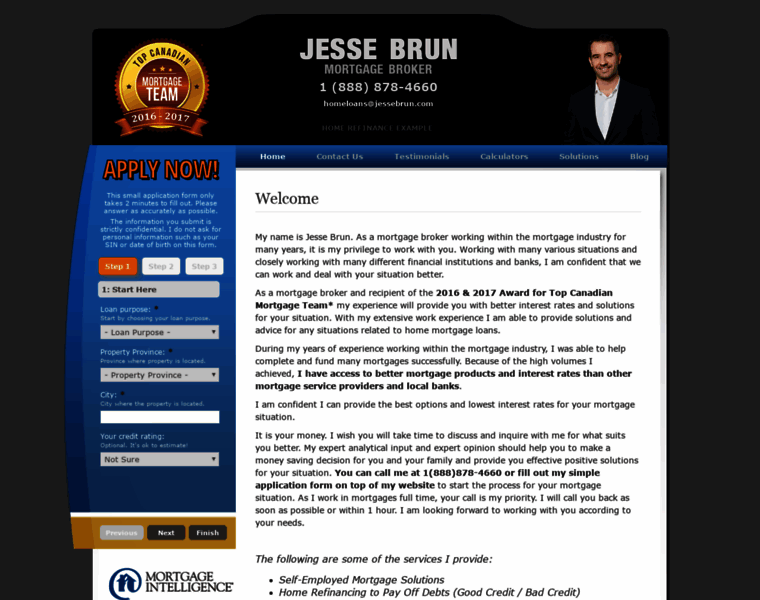 Jessebrun.com thumbnail