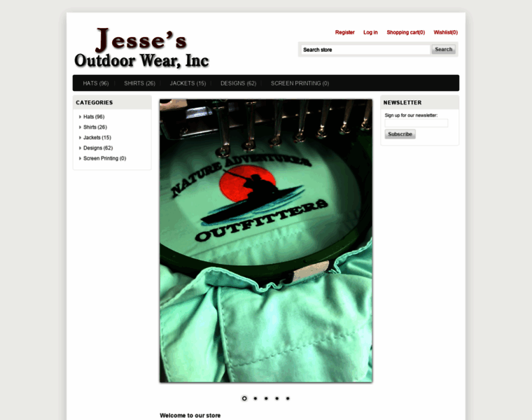 Jessesoutdoorwear.com thumbnail