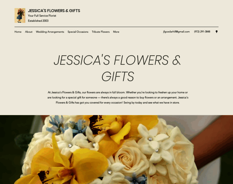 Jessicasflowersandgifts.com thumbnail