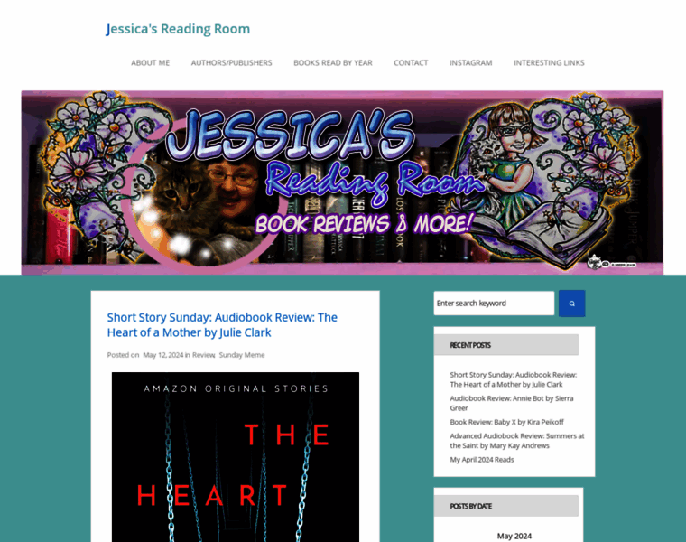 Jessicasreadingroom.com thumbnail