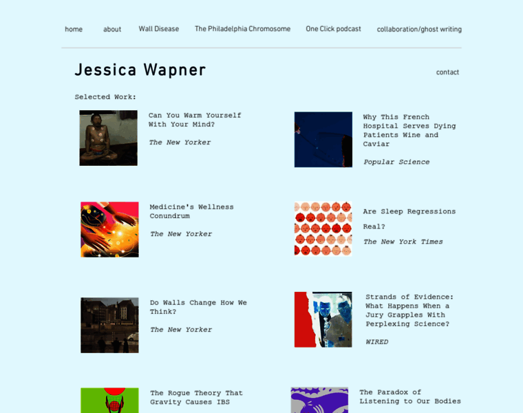 Jessicawapner.com thumbnail