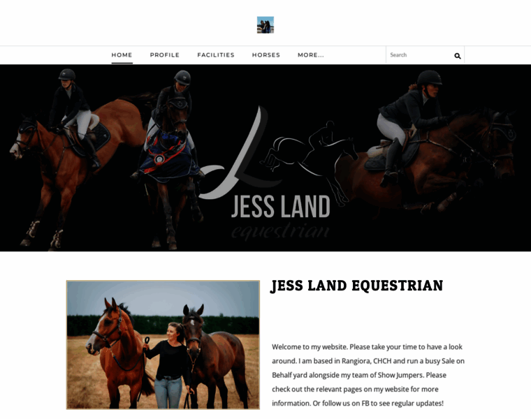Jesslandequestrian.com thumbnail