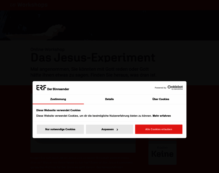 Jesus-experiment.de thumbnail