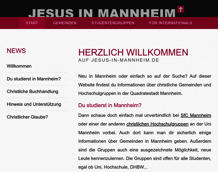 Jesus-in-mannheim.de thumbnail