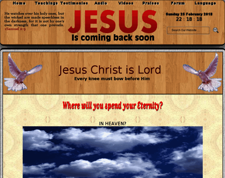 Jesus-is-coming-soon.org thumbnail