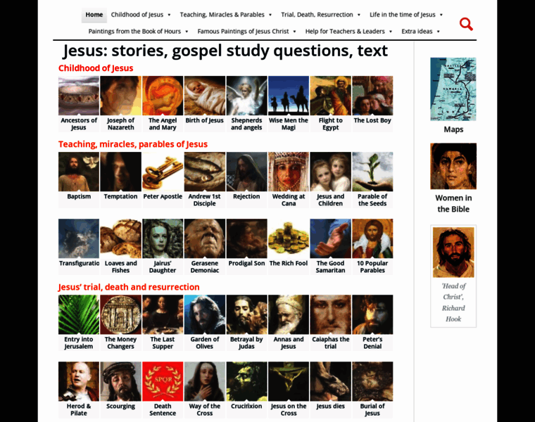 Jesus-story.net thumbnail