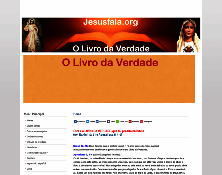 Jesusfala.org thumbnail