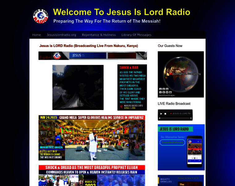 Jesusislordradio.info thumbnail