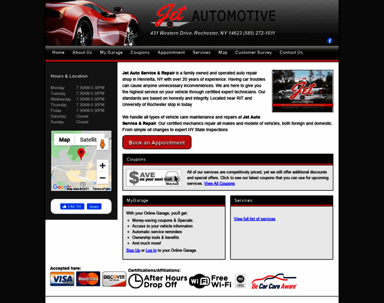 Jetautomotiveservice.com thumbnail