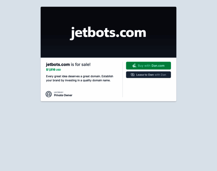 Jetbots.com thumbnail