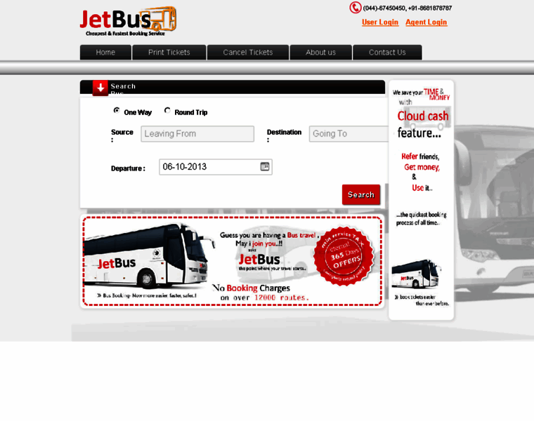 Jetbus.co.in thumbnail