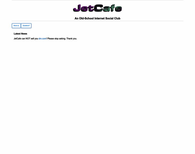 Jetcafe.org thumbnail