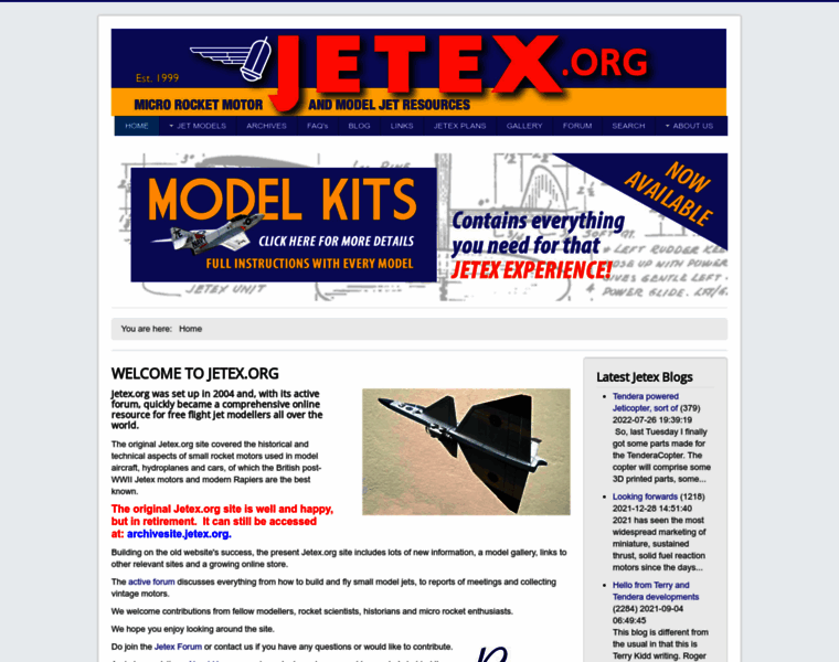 Jetex.org thumbnail