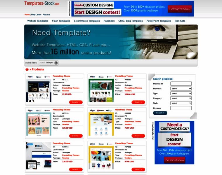 Jetimpex.templates-stock.com thumbnail