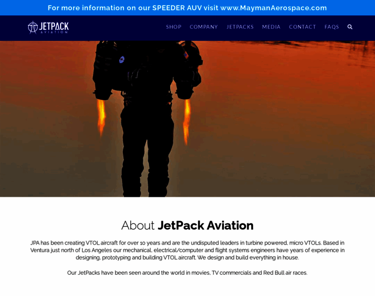 Jetpackaviation.com thumbnail