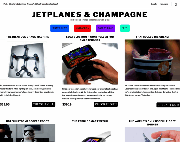 Jetplanesandchampagne.com thumbnail
