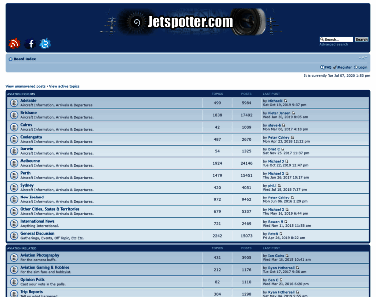 Jetspotter.com thumbnail