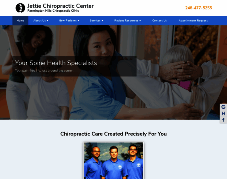 Jettiechiropracticcenter.com thumbnail