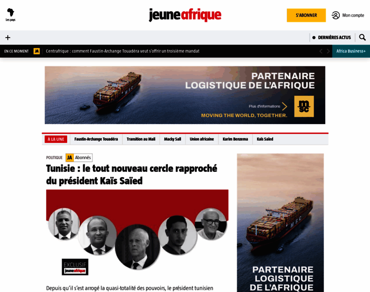 Jeuneafrique.net thumbnail
