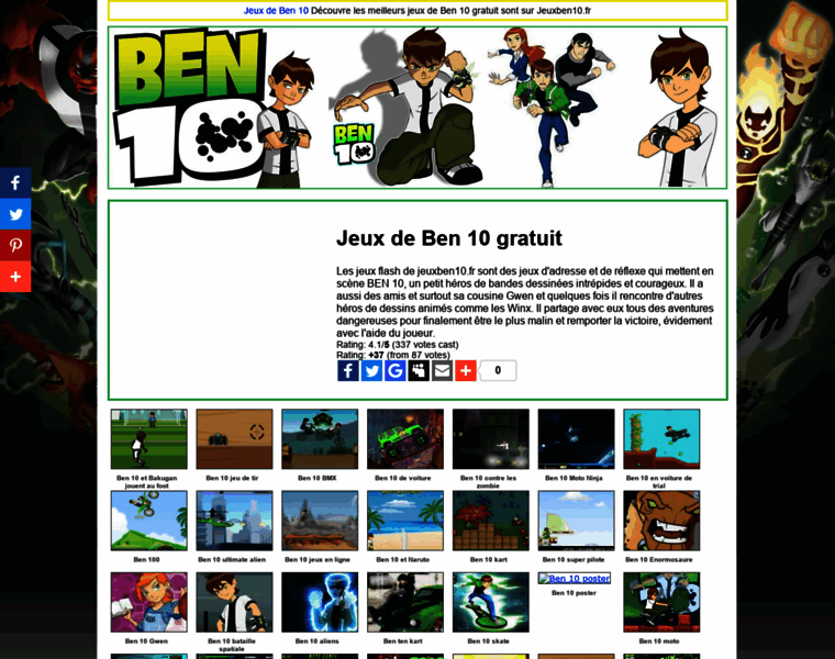 Jeuxben10.fr thumbnail