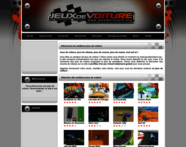 Jeuxdevoiture.org thumbnail