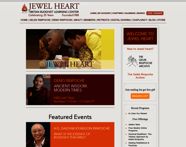 Jewelheart.org thumbnail